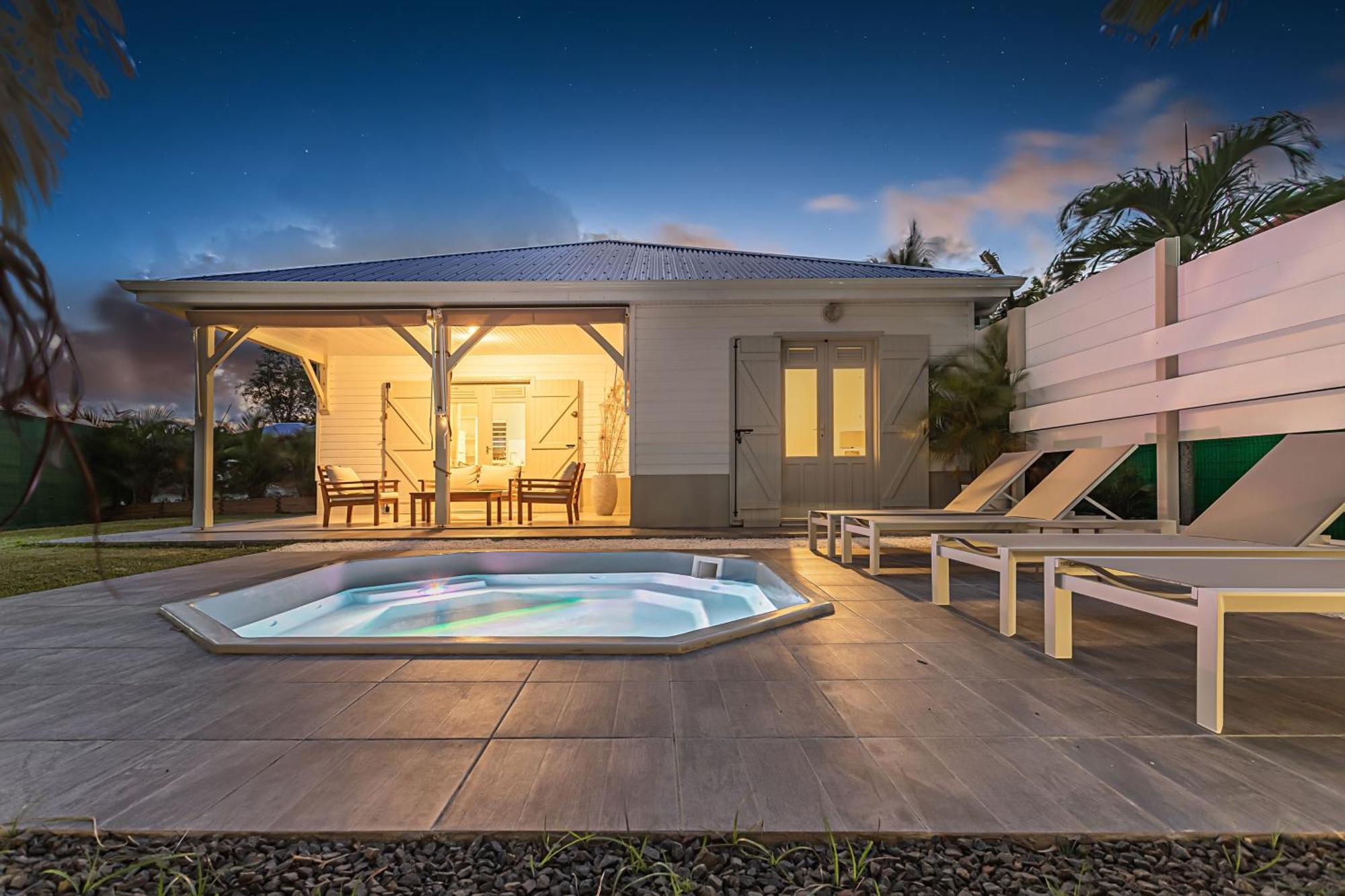 Magnifique Villa Avec Piscine Au Coeur Des Plages Le Moule Exterior foto