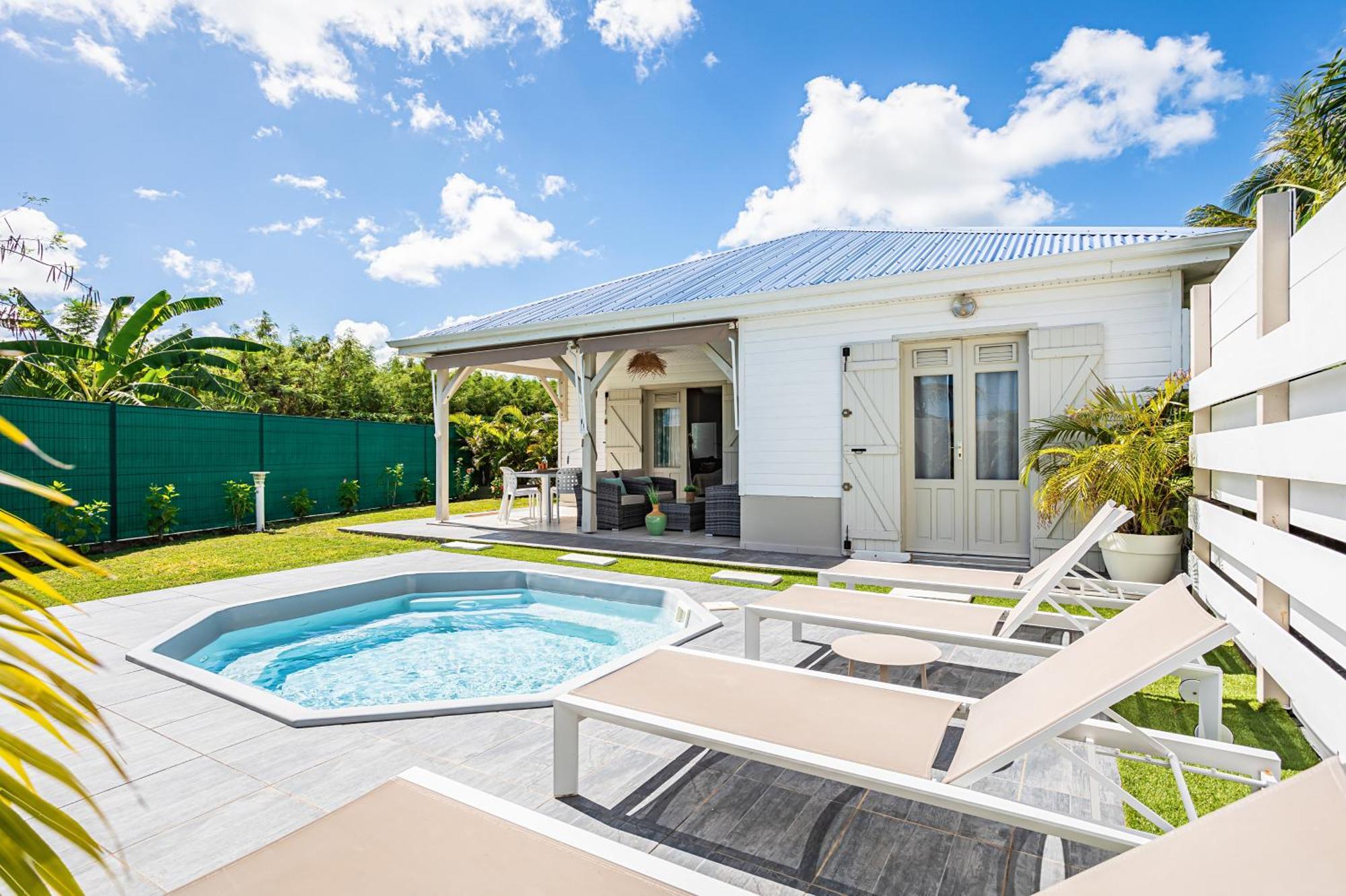 Magnifique Villa Avec Piscine Au Coeur Des Plages Le Moule Exterior foto