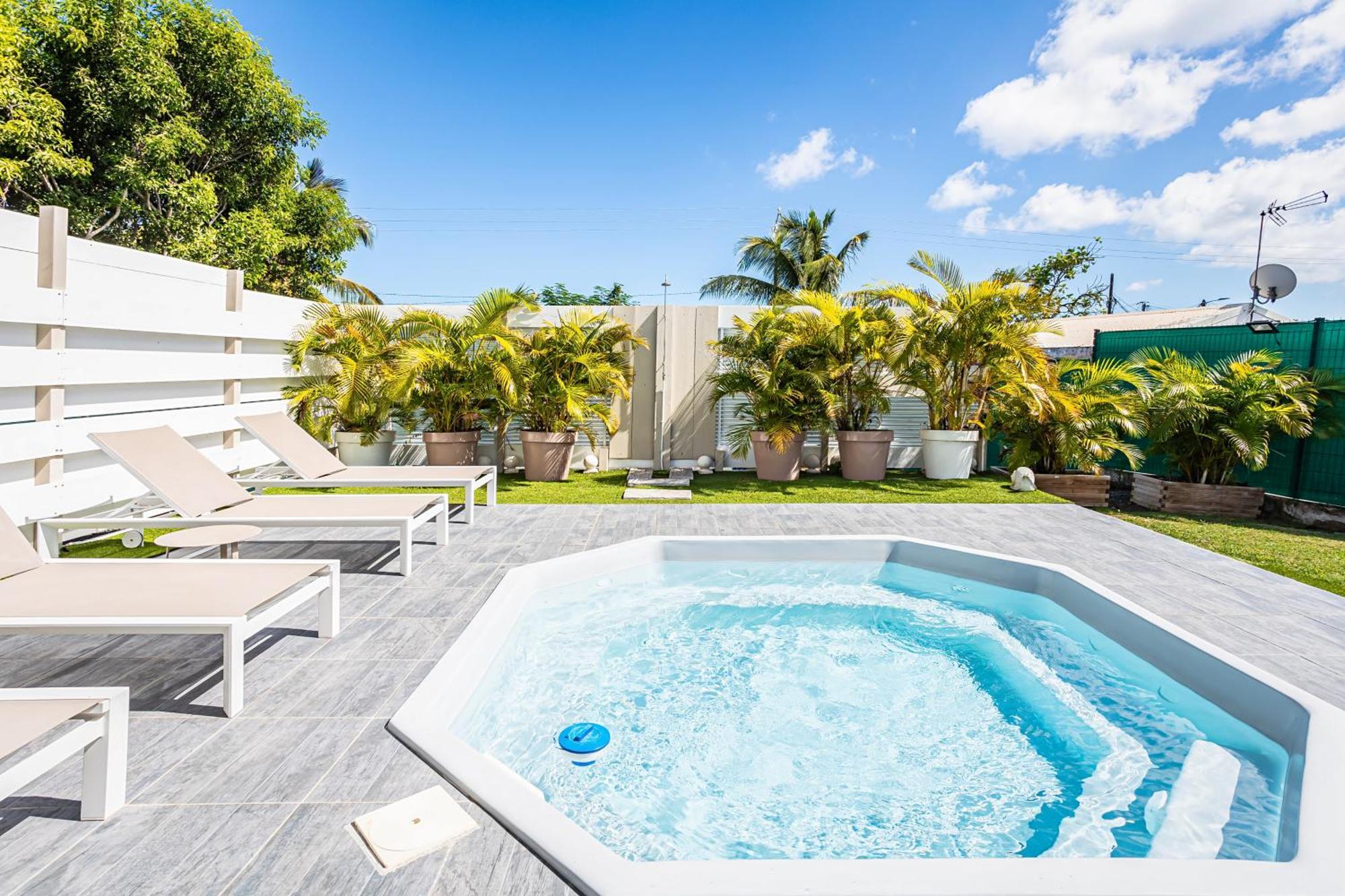 Magnifique Villa Avec Piscine Au Coeur Des Plages Le Moule Exterior foto